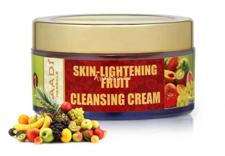 Очищающий крем Фрукты 50 г, Vaadi Skin-Lightening Fruit Cleansing Cream