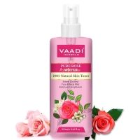 Розовая вода 250 мл, Vaadi Rose Water - 100% Natural & Pure