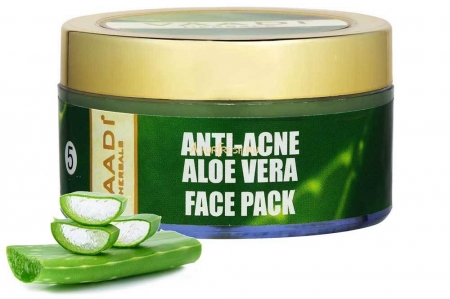 Маска для лица Против Прыщей с Алое вера 70 г, Vaadi Anti-Acne Aloe Vera Face Pack