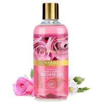 Гель для душа Роза и Жасмин 300 мл, Vaadi Enchanting Rose & Mogra Shower Gel
