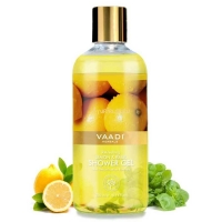 Гель для душа Лимон и Базилик 300 мл, Vaadi Refreshing Lemon & Basil Shower Gel 