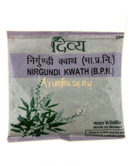 Ниргунди кватх 100 г, Patanjali Divya Nirgundi Kwath