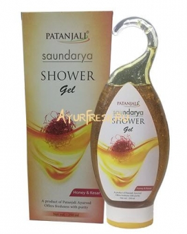 Гель для душа Саундарья 250 мл, Patanjali Saundarya Shower Gel