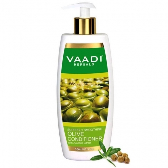 Кондиционер Олива и Авокадо 350 мл, Vaadi Olive Conditioner with Avocado extract