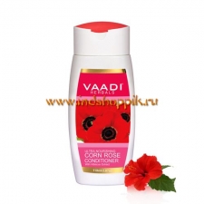 Кондиционер Мак и Гибискус 350 мл, Vaadi Ultra Nourishing Corn Rose Conditioner with Hibiscus Extract