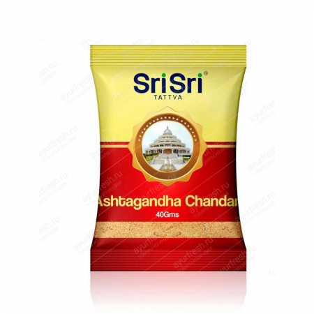 Аштагандха сандал в палочках, Sri Sri Tattva Ashtagandha Chandan Powder