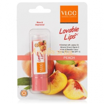 Бальзам для губ VLCC Lip Balm, 4.5 г Персик