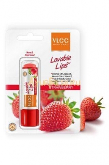 Бальзам для губ VLCC Lip Balm, 4.5 г Клубника