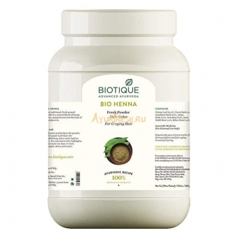 Хна для волос Натуральная 500 г, Biotique