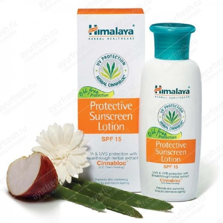 Лосьон солнцезащитный SPF 15 100 мл, Himalaya Protecting SunScreen Lotion