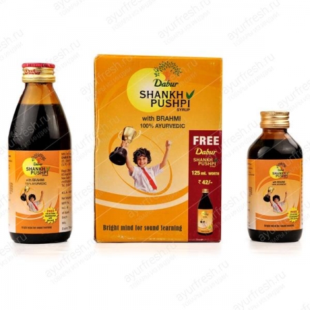 Сироп Шанкхпушпи 450 мл, Dabur Shankhpushpi Syrup