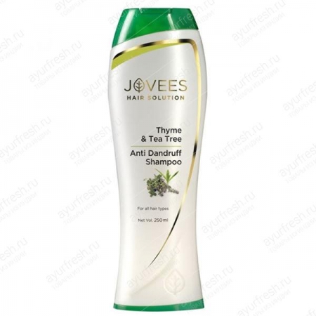 Шампунь против перхоти Тимьян и Чайное дерево 250 мл, Jovees Anti Dandruff Shampoo