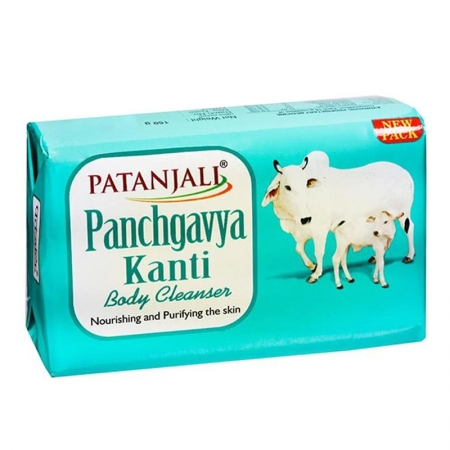 Мыло Панчагавья 5 даров коровы 150 г, Patanjali Kanti Panchagavya Soap