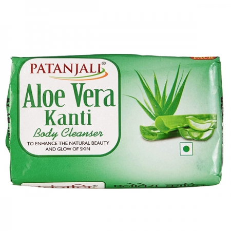 Мыло Алое вера 150 г, Patanjali Kanti Aloe Vera Soap