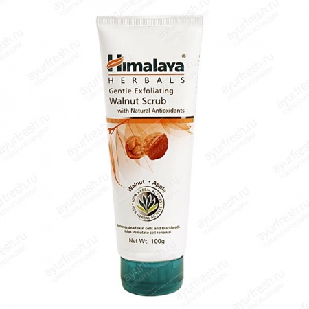 Скраб для лица Грецкий Орех 50 г, Himalaya Herbals