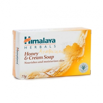 Мыло Сливки и Мед 125 г, Himalaya Herbals