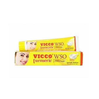 Крем с куркумой и сандалом 60 г, Vicco Turmeric WSO