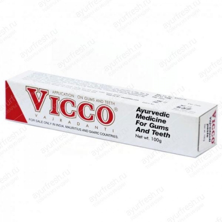 Зубная паста 200 г, Vicco Vajradanti