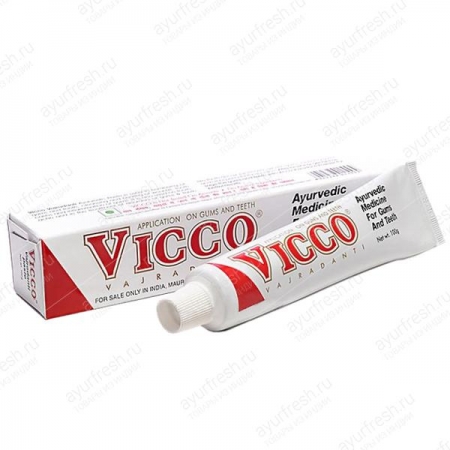 Зубная паста 150 г, Vicco Vajradanti