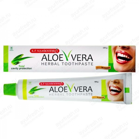 Зубная паста гелевая 80 г, K.P.NAMBOODIRI'S AYURVEDIC GEL TOOTH PASTE