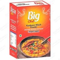 Перец красный Кашмира Молотый Kashmiri Mirch Big Chef, 100 гр