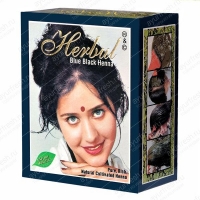 Хна для волос сине Чёрная Хербул (Blue Black Henna Herbul), 60 гр