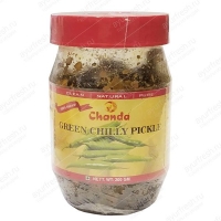 Пикули зелёного Чили Pickle Green Chilli Chanda 200 гр.