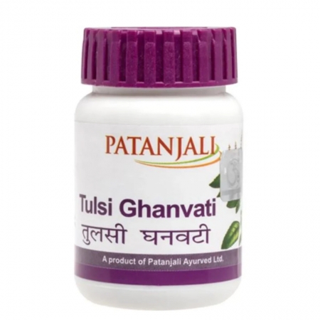 Туласи гхан вати, Patanjali Tulsi ghan vati, 40 gm