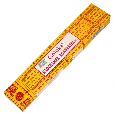 ароматические палочки Наг Чампа марки Goloka, 15 грамм, Nag Champa Goloka